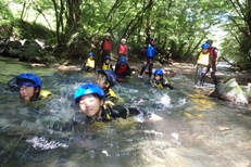 鬼怒川ちびっこキャニオニング　ー幼児のいるご家族限定ー