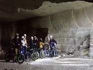 大谷石採掘場跡地の中まで《e-bike》で探訪♪　＊画像はイメージです