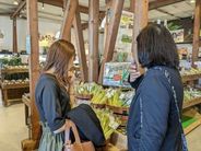 市街地にある直売所には、新鮮なお野菜が並びます♪生活に欠かせない場所も立ち寄ります♪（画像はイメージ）