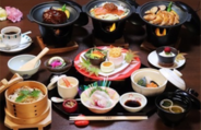 2日目昼食一例：福島信夫山迎賓館「和食くろ沢」での昼食イメージ